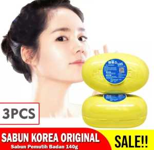 COD - PROMO 3 PCS Sabun Korea Sabun Pemutih Badan Dan Wajah / Sabun Korea Prime Miracle Soap - Sabun Korea Glow Series