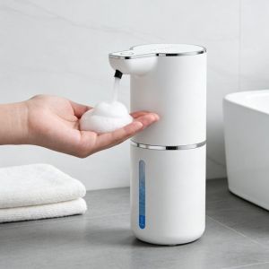 FWFHTP Cảm biến không tiếp xúc Máy bơm xà phòng lỏng Nhiều tốc độ Giá đỡ gắn tường Máy phân phối nước rửa tay Có thể sạc lại Máy tạo bọt xà phòng Sử dụng tại nhà