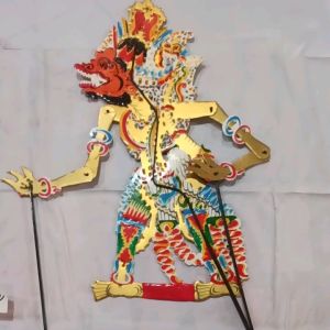 WAYANG KULIT MAINAN WAYANG BAHAN DUPLEK TOKOH WAYANG RAMAYANA