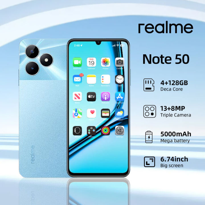 Realme Note 50 Smartphone | 8GB+256GB | Unisoc T612 Processor | 13MP AI ...