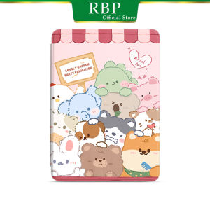 RBP cute bunny animal silicone soft case for iPad Pro 11 2020 2021 2022 iPad 10th gen 10.9 inch Air 3 Pro 10.5 ipad gen7/8/9 10.2 in Air 4 Air 5 gen5 gen 6 9.7 ipad air 1/2 mini 6 mini 1/2 /3/4/5 Four-corner all-inclusive anti-fall anti-scratch smart