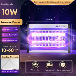 Home catering elecHousehold dining electric mosquito killer ultraviolet LED energy-saving lamp mosquito killer lamp Wall type LED mosquito killer lamp壁挂式灭蚊灯
