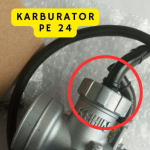 Tutup Atas Karbu Karburator PE 24 26 28 Keihin Cover Atas Carburetor Set Dengan Per Pegas Dan Karet Sparepart Karbu PE