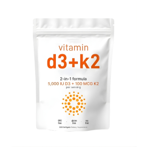 Micro Ingredients D3+ K2 Strong Bones Healthy Heart Boosted Immunity