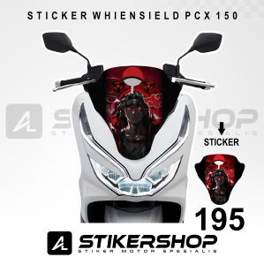 stiker tameng - whiensield pcx 150 kode gambar 193 - 200