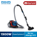 [12H-18H 30.5 VC PHILIPS GIẢM 15%] Máy Hút Bụi Philips FC9351/01 1900W - Hàng Phân Phối Chính Hãng - Đầu Hút Multi Clean - Bộ Lọc Hepa 10 Có Thể Rửa. 