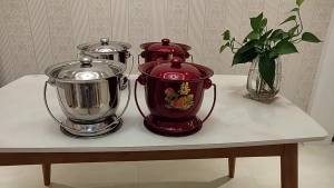 Stainless Steel Spittoon Urine Bucket Children Women Household Toilet Elderly Toilet Sun Bucket High Leg Spittoon Thick