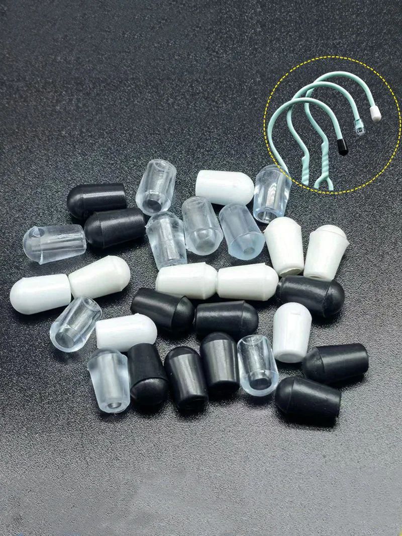 Diff Blue Color 2~100pcs 2.5-10mm PVC Round End Cap Cover Screw Thread Protector Cover ...