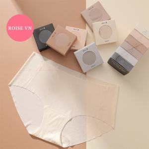 Set 6 quần lót nữ su thạch tàng hình hàng loại 1 siêu mỏng trong hộp Mini sang trọng 228