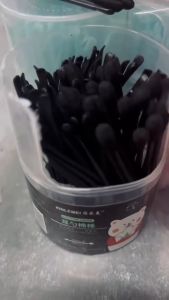 100pcs 2-in-1 Cotton Swab Ear Scoop Cotton Buds Dual-head Dual-function Use Cotton pads COD
