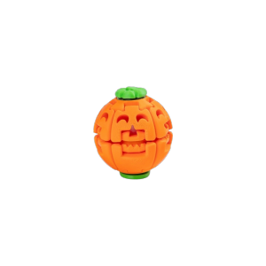 FLYING 3D Printed PLA Pumpkin Fidget Toy Press to Rotate Rotating Structure Rotating Stress Ball  Pumpkin Shape Press Spinner Toy Desktop Fidget Toy