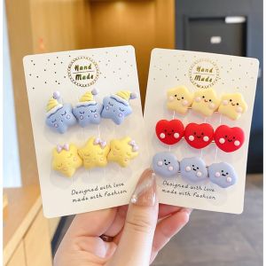 Kẹp tóc hoạt hình phong cách Nhật/Hàn đáng yêu dễ thương