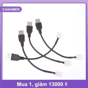 【CANAMEK】 5 10pcs kết nối cáp USB để 2pin 8mm 10mm miễn phí hàn LED Strip kết nối Led Ribbon Strip ánh sáng Bộ chuyển đổi