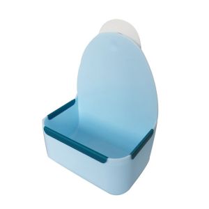 QEFEE Impact-resistant Plastic For Rabbit Pet Fixed Bowl Feeding Cup Guinea Pet Supplies Food Dispenser Bowl Pet Food Bowl Feeder Bowl