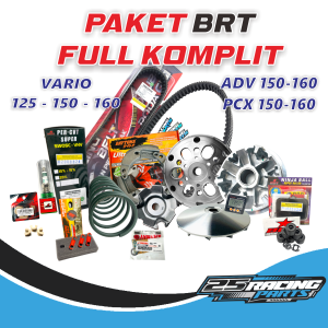 PAKET CVT Ekstra Full BRT Daytona Vario 150-125 Paket Komplit Super Full Upgrade CVT Honda PCX 150 ADV 150 Custom Pulley set Vario 160 PCX ADV 160 paketan Full Komplit Vario 125 Vario 150 old Pcx 160 spesifikasi Racing