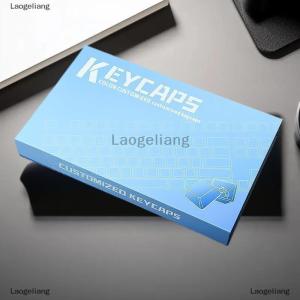 [COD] Laogeliang Keycap hộp lưu trữ Khay Bàn phím cơ khí Keycap trong suốt chống bụi hộp hiển thị