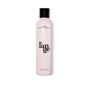 LANGE HAIR Violet Purple Toning Shampoo Restores Hair Color Tone Correcting Shampoo Removes Yellow Orange and Brassy Tone UV Protection Shampoos Suitable for All Hair Types