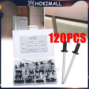 120PCS/box Paku Rivet M2.4/M3.2/M4 / Riveter Nail / Blind Rivet / Paku Ripet Rivet
