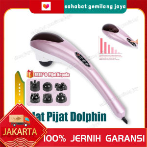 Dolphin Massager / Alat Pijat Dolphin / ALAT PIJAT ELEKTRIK TERAPI INFRARED DOLPHIN MASSAGER Terapi Infrared alat pijat punggung free 5XPijat kepala