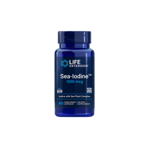 Sea-Iodine 1000mcg 60 Caps Life Extension - Healthy Thyroid Function Support