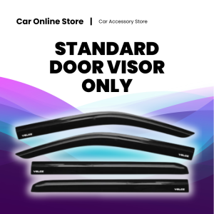 Perodua Aruz (4PCS) Mugen / Standard / Move Air Press Window Door Visor Reduce Heat