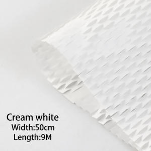 Honeycomb Wrapping Paper 9M Kraft Eco Friendly Cushion Wrap for Flower Bouquet Gift Packaging