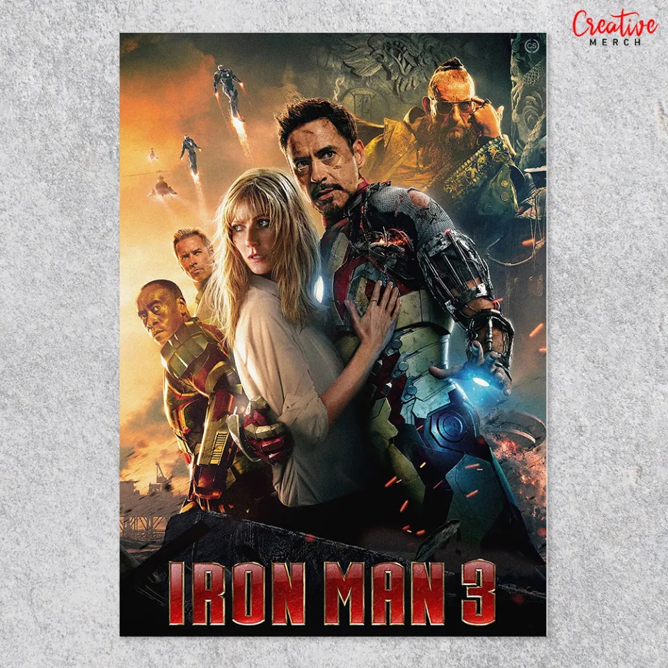 IronMan All Movies HD Poster Print A3 size (12x17in) by Creative Merch |  Lazada PH