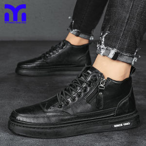 MT Fashion Shoes Mens Shoes 2025 New Mens Height-Enhancing Casual Leather Shoes for Spring Business Work British Trendy Shoes