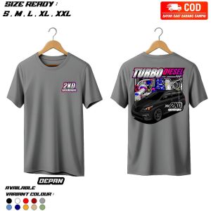 Casual Original Cool TURBO DIESEL T-Shirt - Cool Short Sleeve MenS And WomenS T-Shirt Cotton  Comfortable To Wear