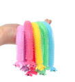 19CM TPR Sensory Stretch Fidget Toys Pop it Fidget Indoor Fitness Tools Simple Dimple Functions Like ThisToy Monkey unicorn Noodles Stress Toy. 