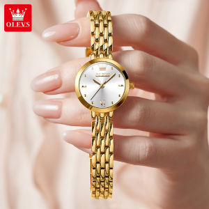 OLEVS small and elegant womens wrist watch original waterproof stainless steels ultra thin ladies watch