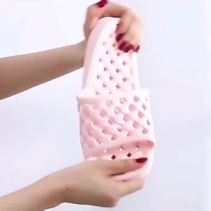 Bathroom Slippers For Hotels And Guesthouses MenS Breathable Water-Draining Lightweight Slippers For Bathing WomenS Home Use Bath Slippers