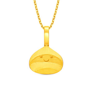 CHOW TAI FOOK 周大福 ING Collection 999 Pure Gold Chestnut Pendant F237850