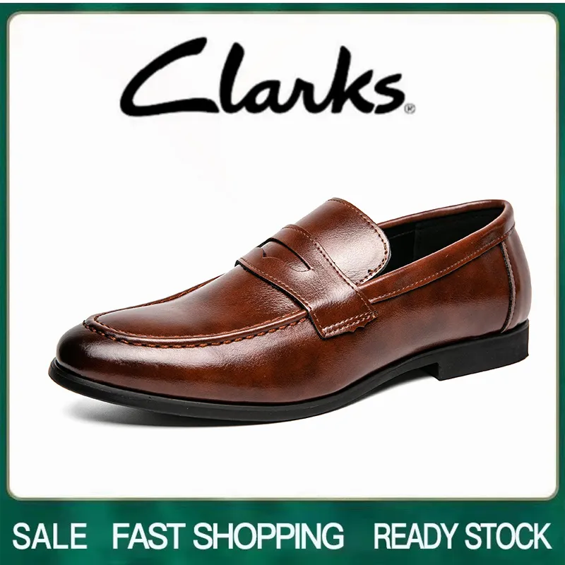 clark s shoes for men clark s formal shoes for men Korean leather shoes office shoes leather shoes for men big size 45 46 47 48 Lazada Singapore