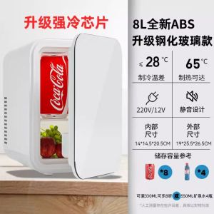 (Original) Car RefrigeratorSmall Refrigerator Breast Milk Storage Small Dormitory Beauty Mask Cosmetics Cooler Rental