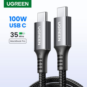 UGREEN 100W USB C to USB Type C Cable For iPhone 17 16 15 MacBook Samsung S25 S24 QC4.0 Fast Charging USB C Cable Charger USB 5A2026