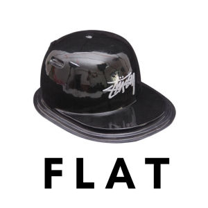 5 SETS CAP CASE FLAT & CURVED BRIM CAPS CAP CASE PLASTIC FLAT CURVED BRIM VISOR Protector Plastic PVC Cap Case For Flat Brim Caps Transparent Quality Cap Protector Plastic