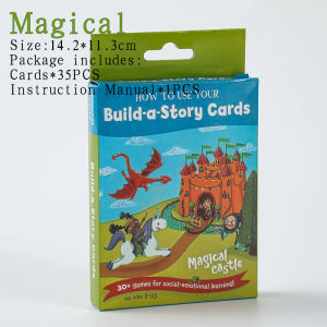Super Story Speecher Cards Look at Pictures Performance Imagination Thinking Training Desktop Educational Toys for Kids