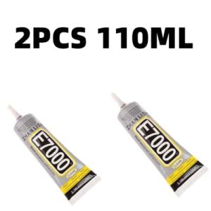 BUY 1 TAKE 1 E7000 50ml/110ml Multipurpose Clothes Fabric Glue Fast-dry Super Glue Strong Adhesive DIY Tools Clothes Transparent Soft Glue