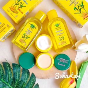 (The Face) Paket Cream Temulawak RESMI BPOM isi 4