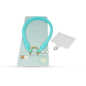 Indo 1866 - Ring Phone Pendant Suitable / Chain Hp Lucu Aesthetic / Night Glow Bear Hanging Rope / Strap Gantungan HP Silicone
