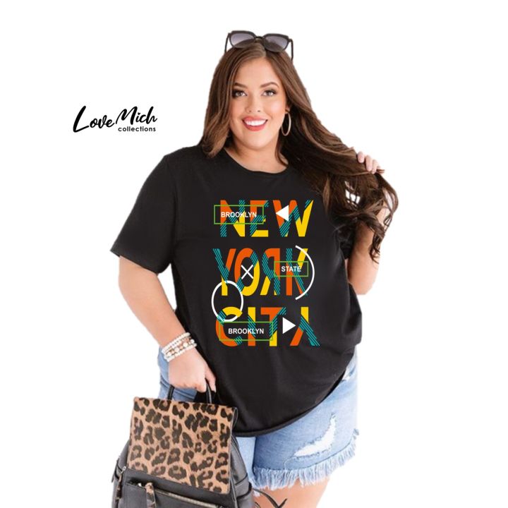 A3 Plus Size Shirt Oversize Tees Newyork Design Unisex Black Clothes by ...