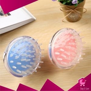 BabyShop-C283 Sikat Kepala Keramas Shower Brush / Spons Mandi Sisir Keramas / Sikat Mandi Silikon