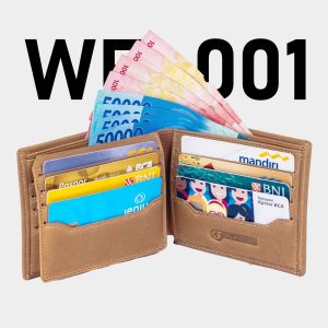 DOMPET KULIT GLARDO WFL001 VERTICAL EDITION | DOMPET PRIA/WANITA | KULIT SAPI PREMIUM| GARANSI 2 TAHUN