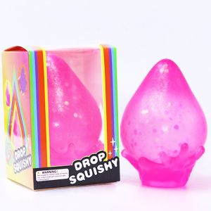 Dream Drop Translucent Squishy Squeezy Popping Stretchy Stress Fidget Drops Complete Gift Set Party Bundle