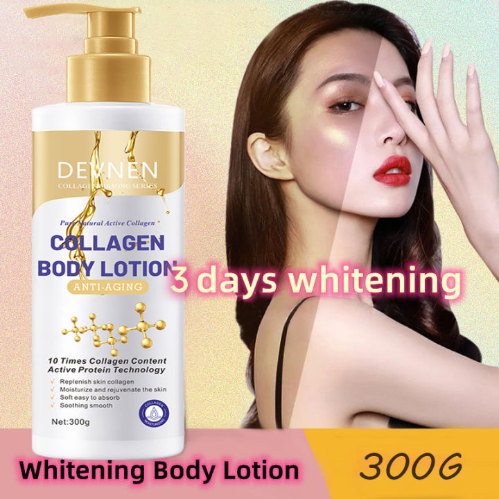 Devnen Collagen Whitening Body Lotion Anti- Aging Moisturizing Improve 