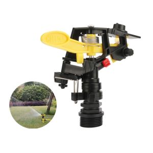 3/4" Rotating Sprinkler 360 Degree Automatic Garden irrigation Rocker Nozzle