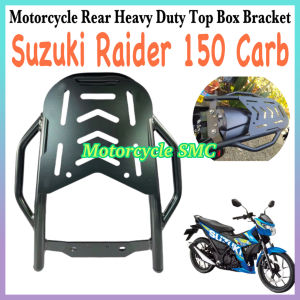 Motorcycle Rear Heavy Duty Top Box Bracket For Suzuki RAIDER 150 Carb High Quality Made in Thailand