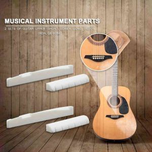 4pcs Bridge Nut Saddle/6 Senar Bahan /Saddle Gitar Akustik/Tulang Untuk Gitar/String Guitar Musical /Instrument Parts