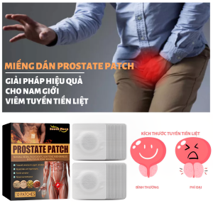 30 Miếng Dán Giảm Phì Đại Chống Viêm Tuyến Tiền Liệt South Moon Giúp Bàng Quang Khỏe Mạnh (30 miếng)